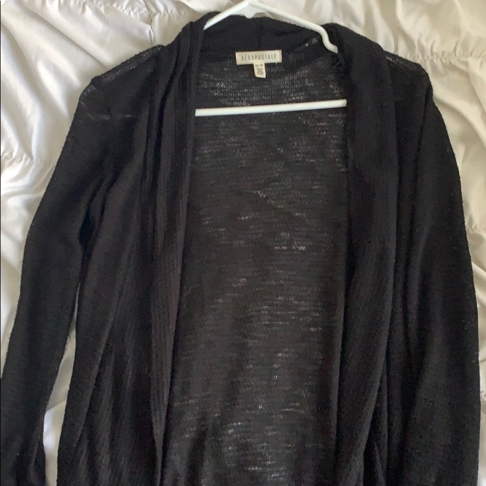 Black Aeropostale cardigan